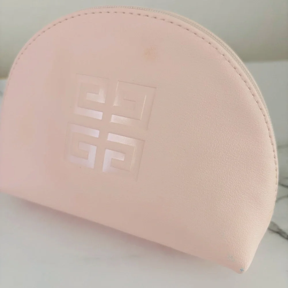 Givenchy Parfum‎ Pink Dome Cosmetic Bag with Embossed Logo